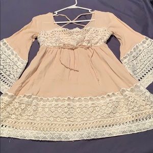Bohemian Lace Fall or Spring dress